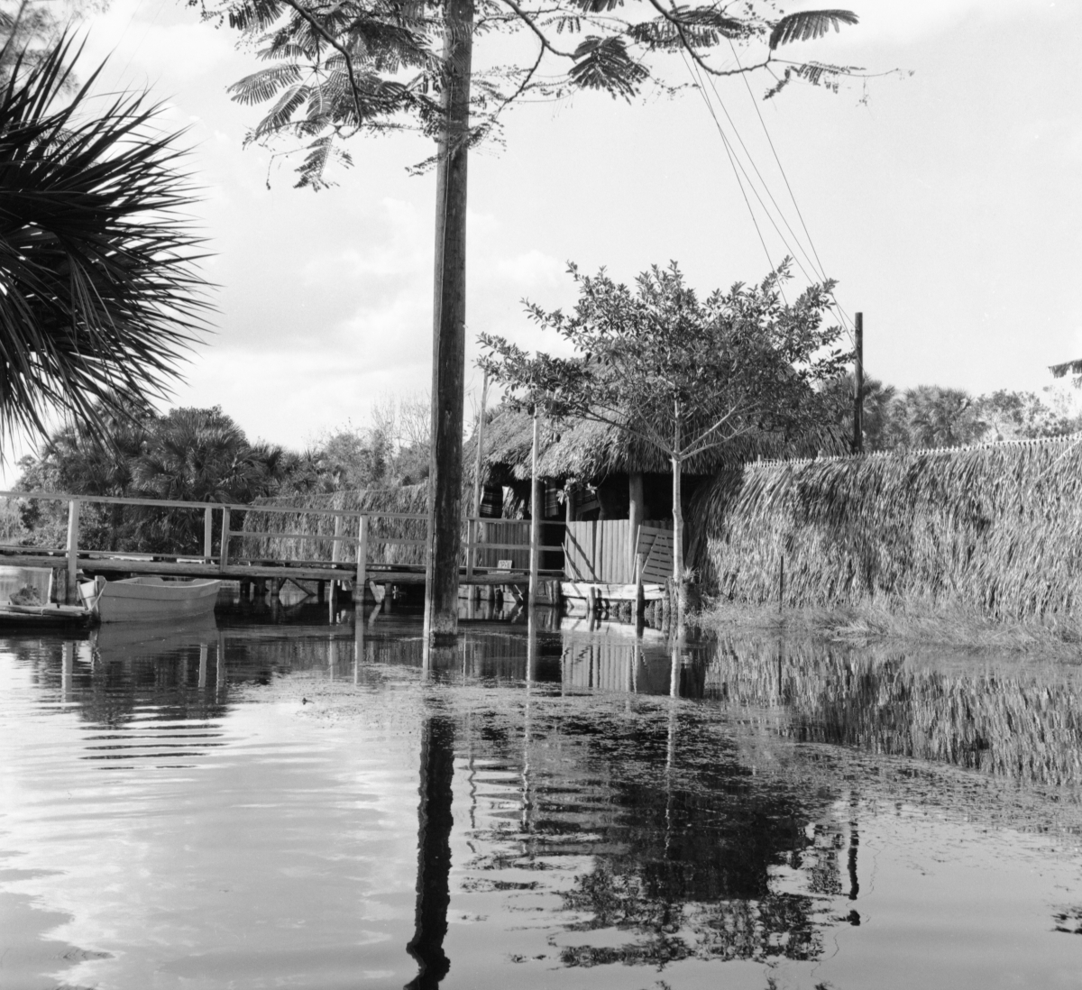 Indian village on the Tamiami Trail