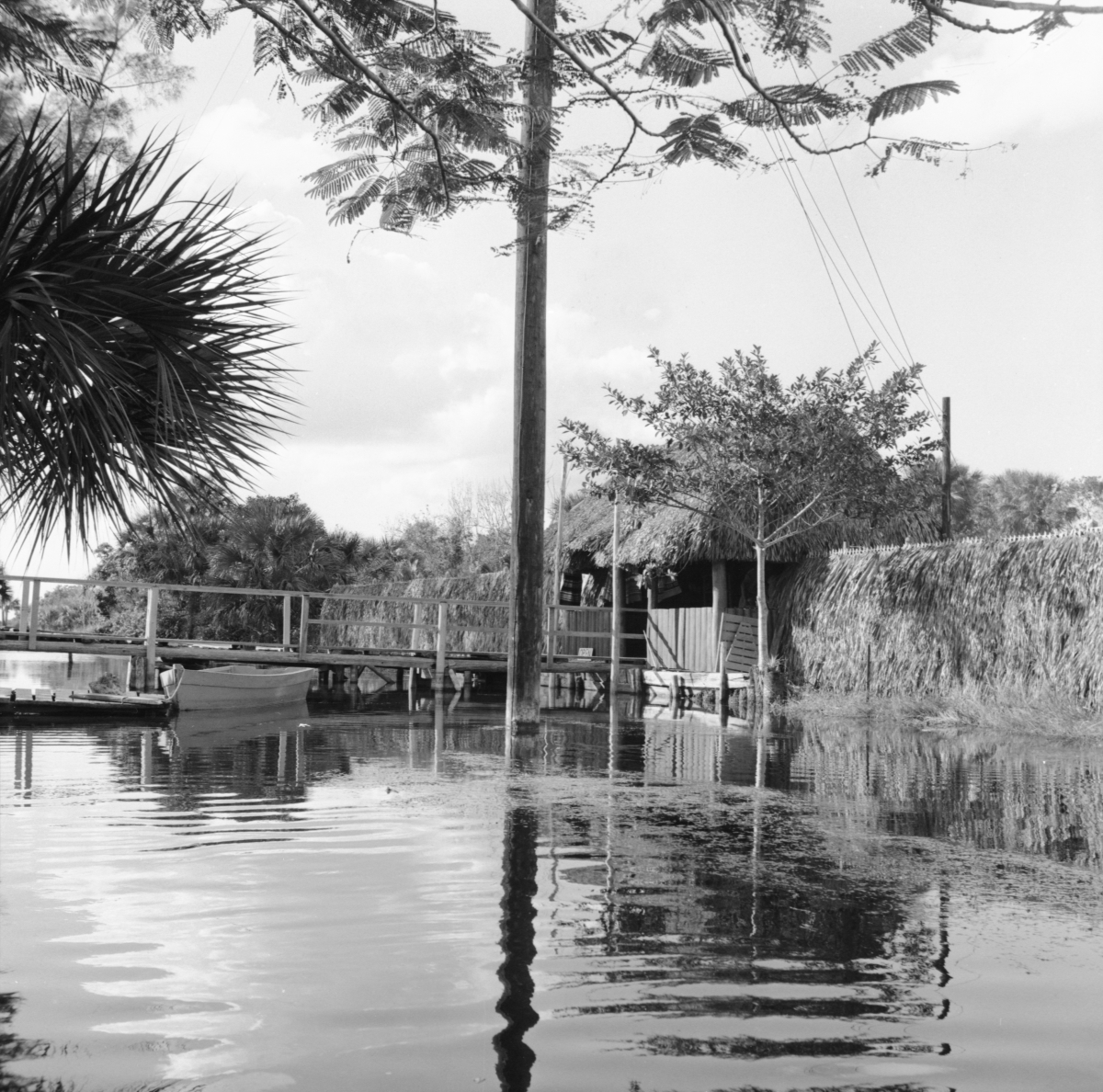 Indian village on the Tamiami Trail