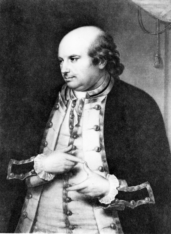 Portrait of West Florida territorial Governor George Johnstone