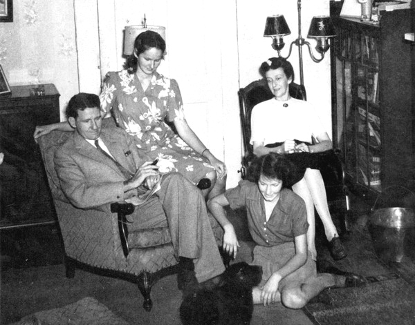 Florida Governor Millard Caldwell and his family.
