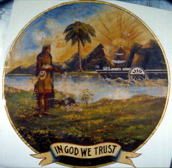 Early 1900s state seal.