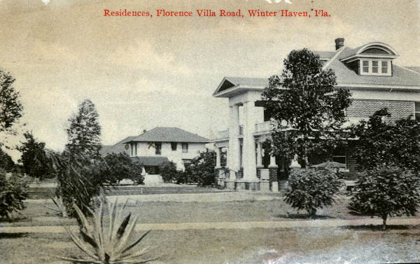 Residences, Florence Villa Road, Winter Haven, Fla.