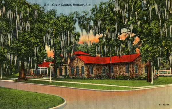 Civic center in Bartow.