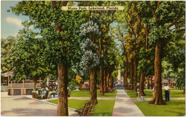 Munn Park, Lakeland, Florida.