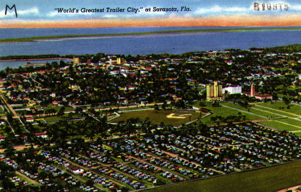 World's greatest trailer city at Sarasota- Florida