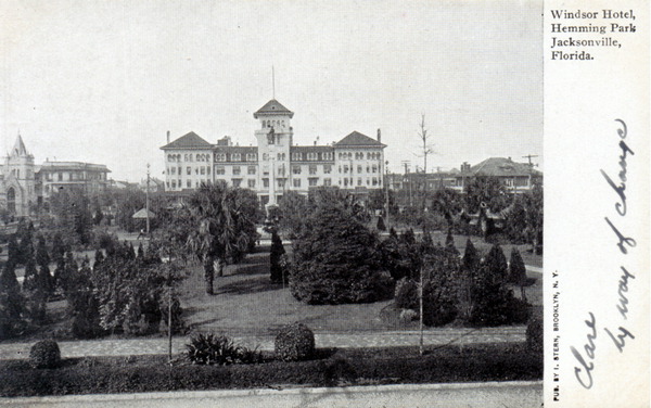 Windsor Hotel, Hemming Park - Jacksonville, Florida