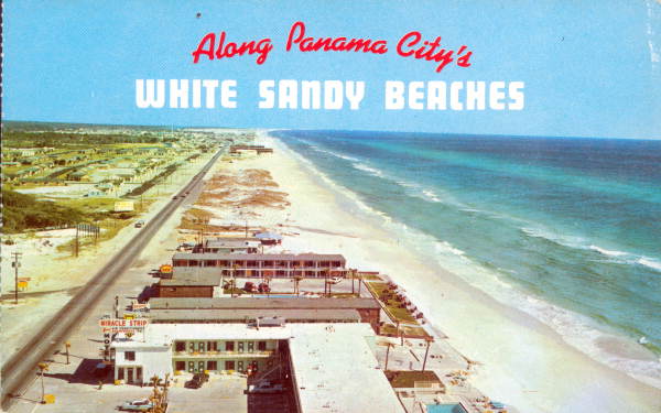 At day's end on Panama City's beaches :.
