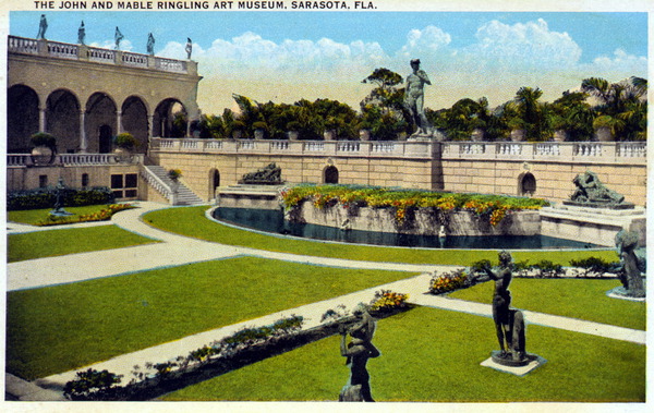 The John and Mable Ringling Art Museum - Sarasota, Florida.