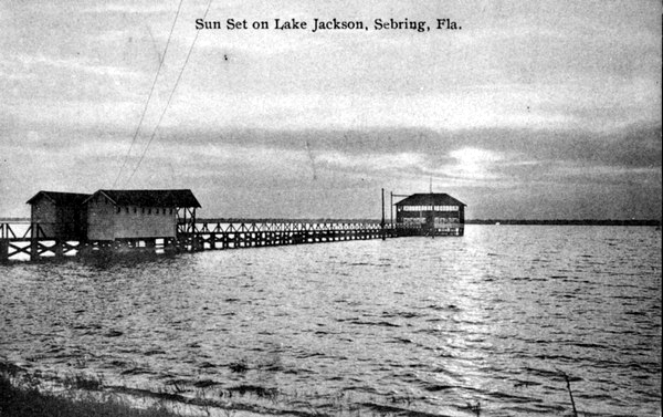 Sunset on Lake Jackson - Sebring, Florida