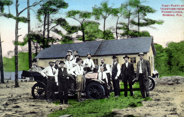 First party of investors from Pennsylvania - Sebring, Florida.