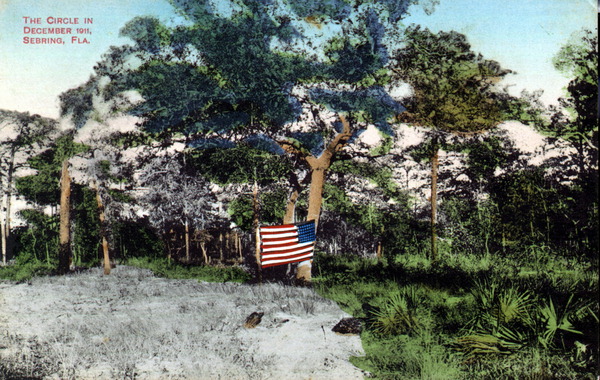 The Circle in December 1911 - Sebring, Florida.