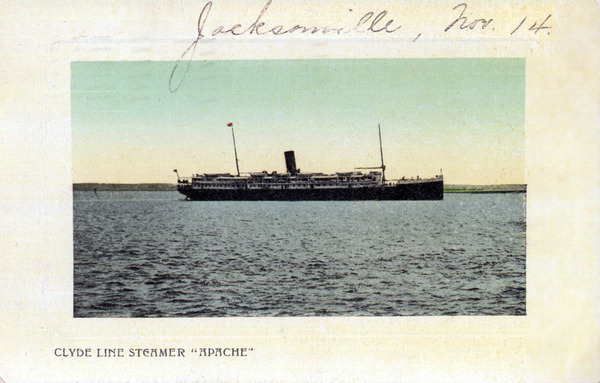 Clyde Line steamer Apache.