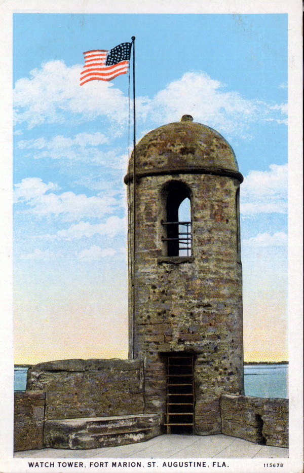 Watch tower, Fort Marion - Saint Augustine, Florida