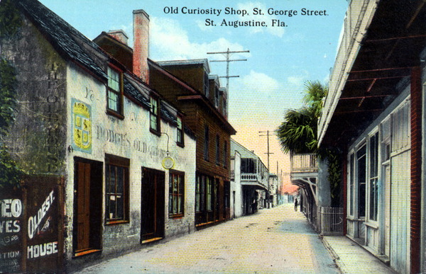 Old Curiosity Shop, Saint George Street, Saint Augustine, Florida.