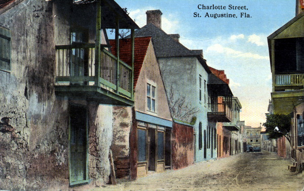 Charlotte Street, Saint Augustine, Florida.