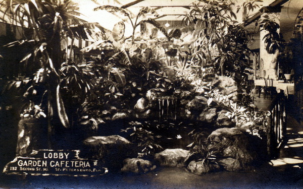 Lobby, Garden Cafeteria.