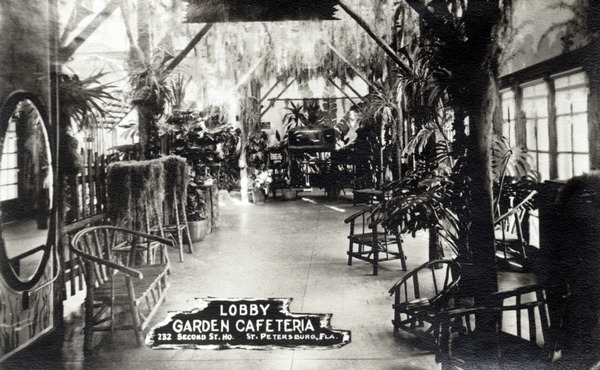 Lobby, Garden Cafeteria.