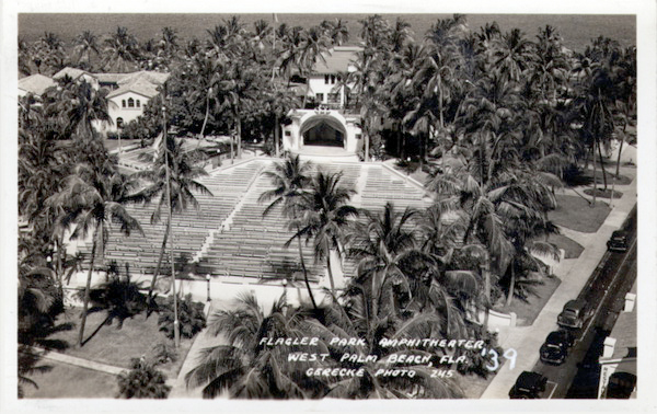 Flager Park Amphitheater - West Palm Beach, Florida.
