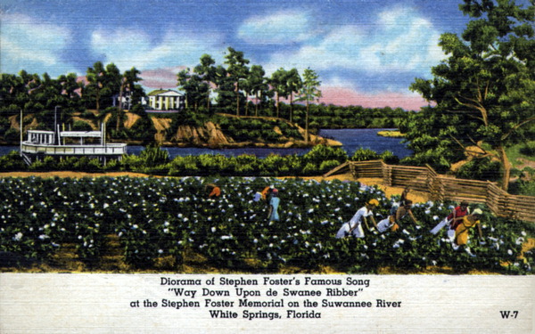 Diorama of Stephen Foster's famous song...at the Stephen Foster Memorial - White Springs, Florida