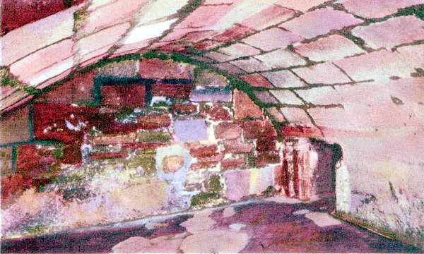 The Secret Dungeon at Fort Marion National Monument, St. Augustine, Florida..