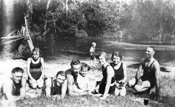 Swimmers in Columbia County