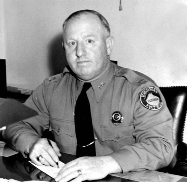 Portrait of FHP Captain H.C. Martin (Commander of the Central Division) - Tallahassee, Florida.