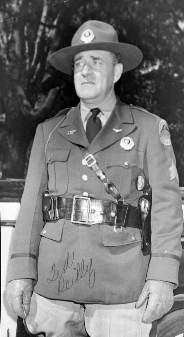 Portrait of FHP Sergeant Ted J. Reilly.