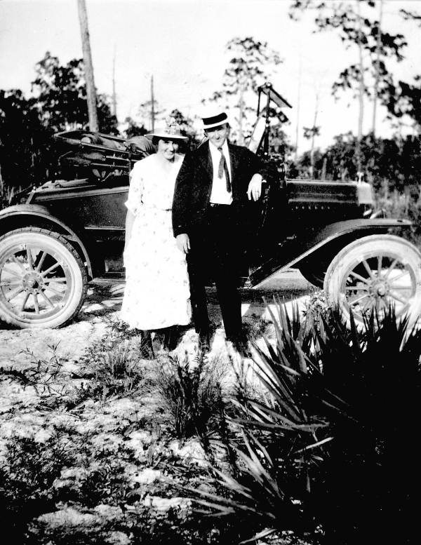 Couple from the Citrus County Historical Society