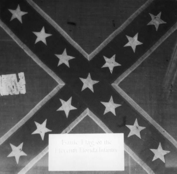 Battle flag for the 11th Florida Infantry Regiment.