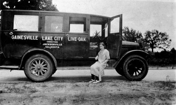 First bus line from Gainesville to Lake City