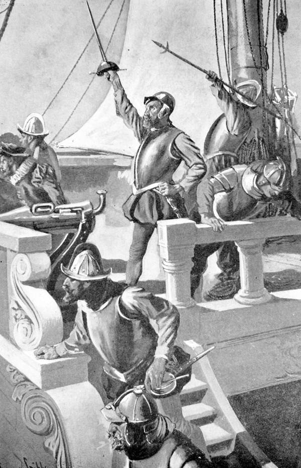 Illustration of Hernando de Soto