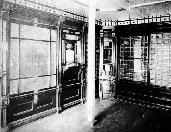Hawthorne's post office