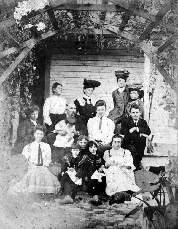 Portrait of a Hawthorne family