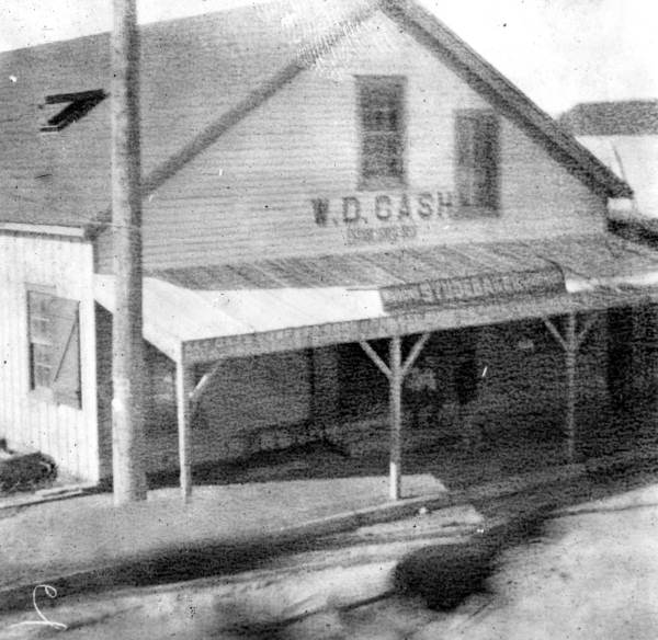 W.D. Cash store