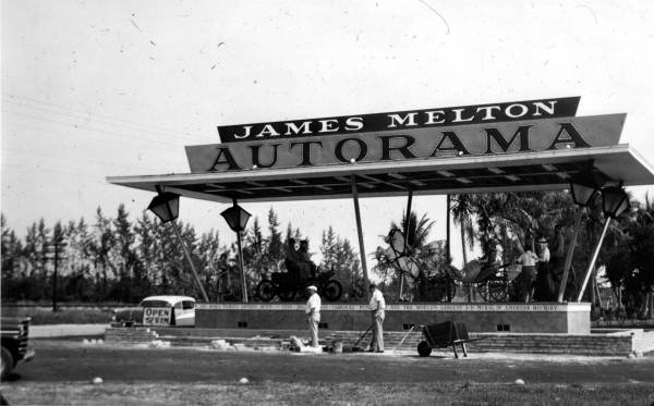 James Melton Autorama entrance