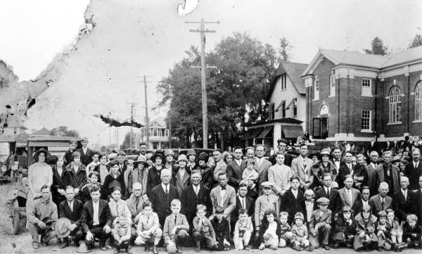 Dedication of the Church of Latter Day Saints.
