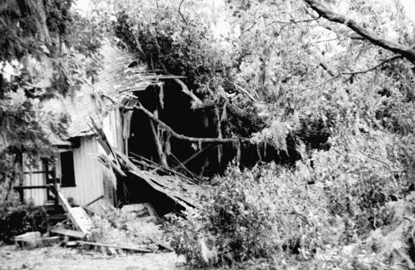 Church of our Savior after hurricane - Mandarin, Florida.