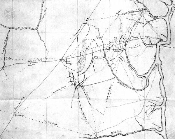 Map of Jacksonville area