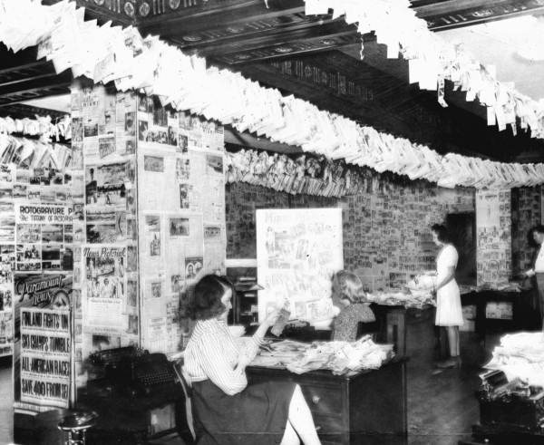 Women in a publicity office.