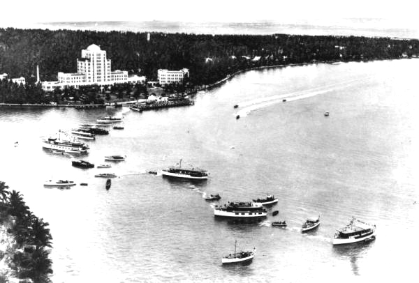 Flamingo Hotel and Yacht basin.