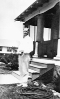Outdoor portrait of Frank Bryant Stoneman