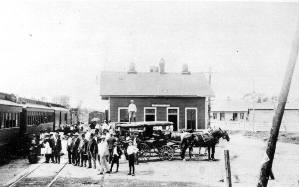 Railroad station - Milton, Fla.
