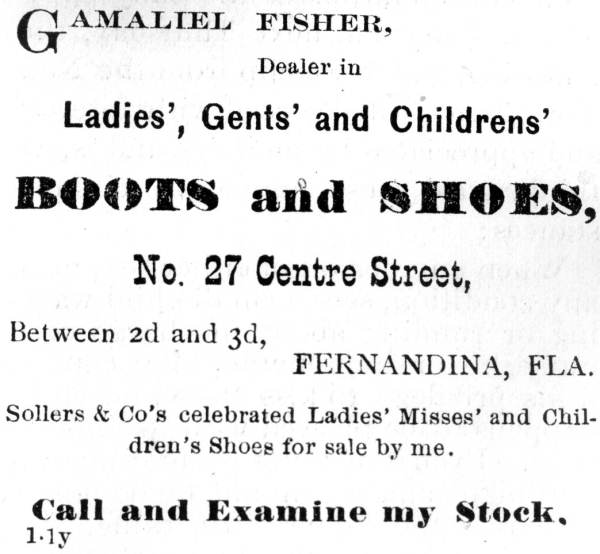 Advertisement for shoes