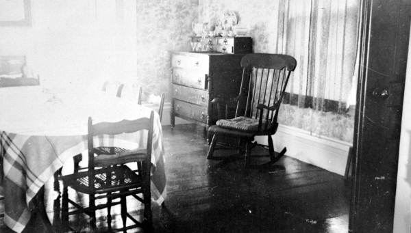Dining room of the Breen home - Pensacola, Florida.