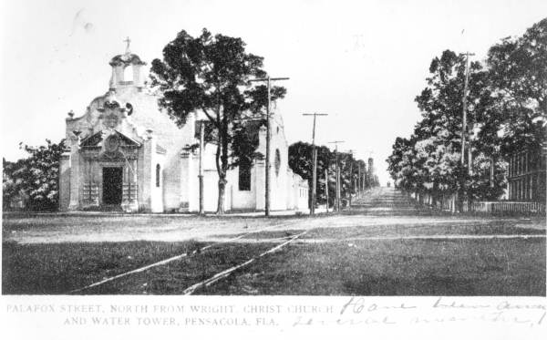 Looking north on Palafox Street from Wright in Pensacola.