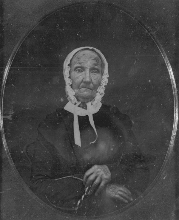 Portrait of an old woman