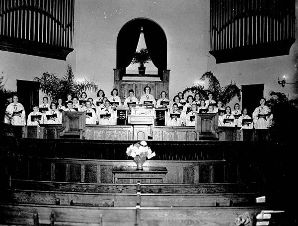 First Baptist Church choir