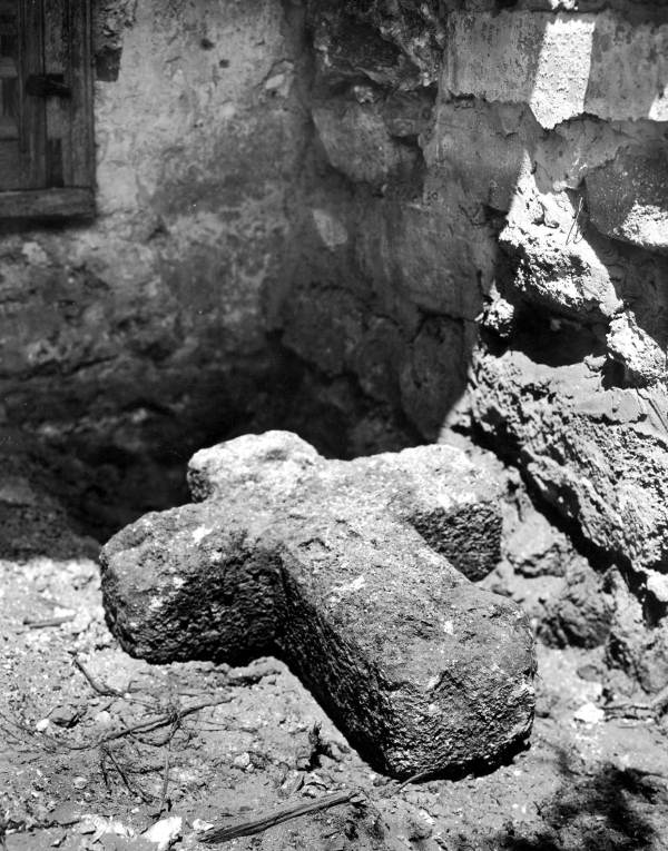 Cross dug up - Saint Augustine, Florida