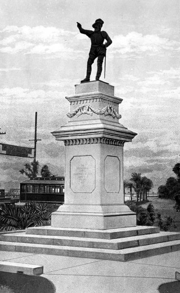 Statue of Ponce de Leon : Saint Augustine, Florida