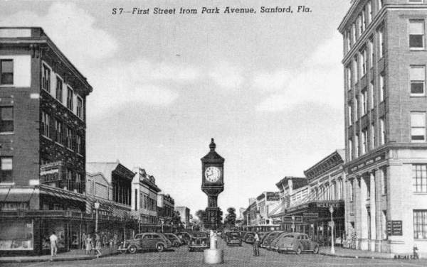 First Street : Sanford, Florida.